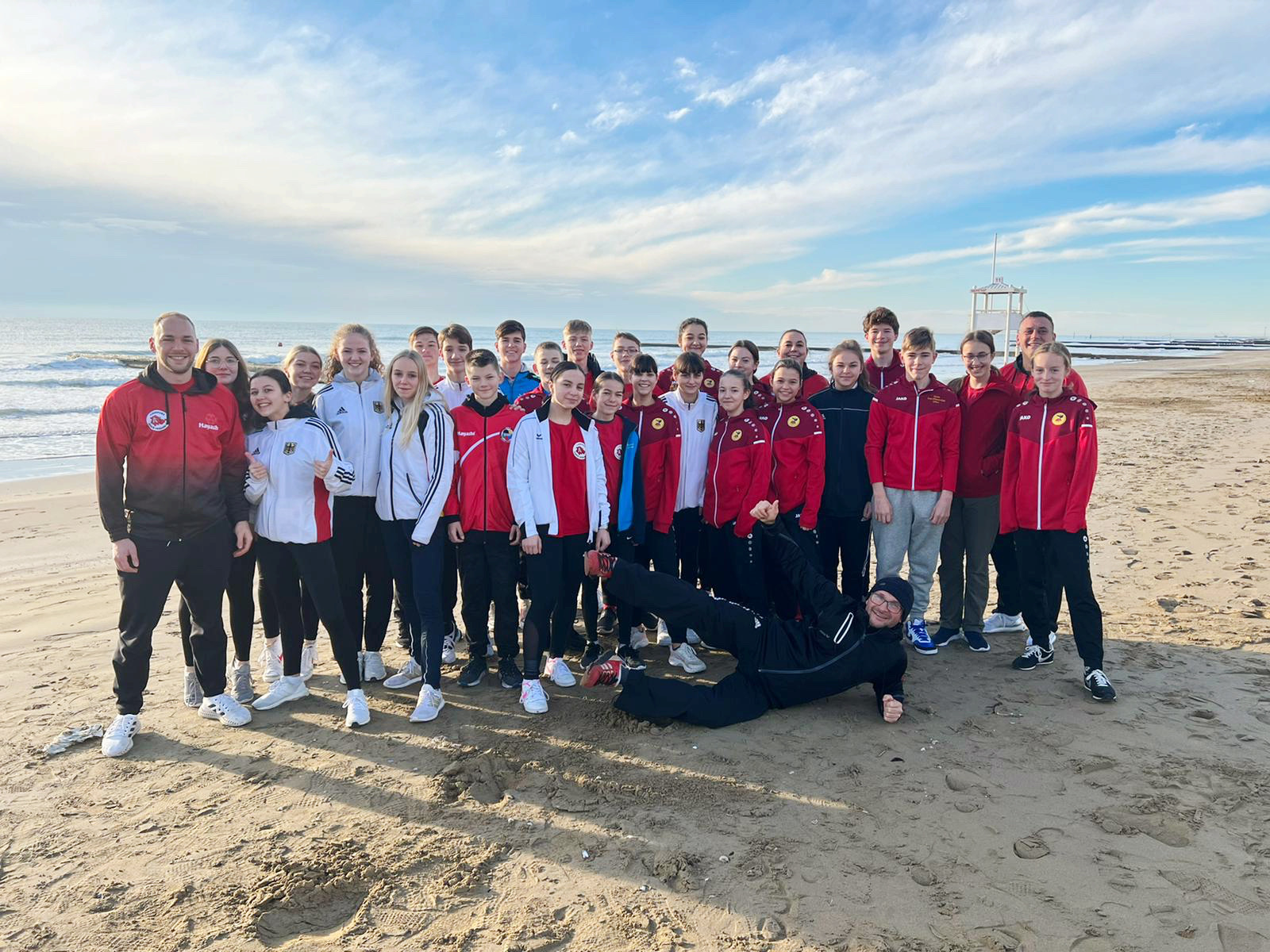 Team Thüringen bei der Karate1 Youth League in Venedig
