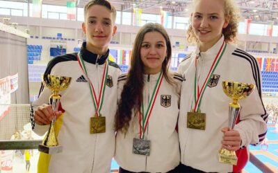 Medaillenregen bei den 25. Internat. Budapest Open