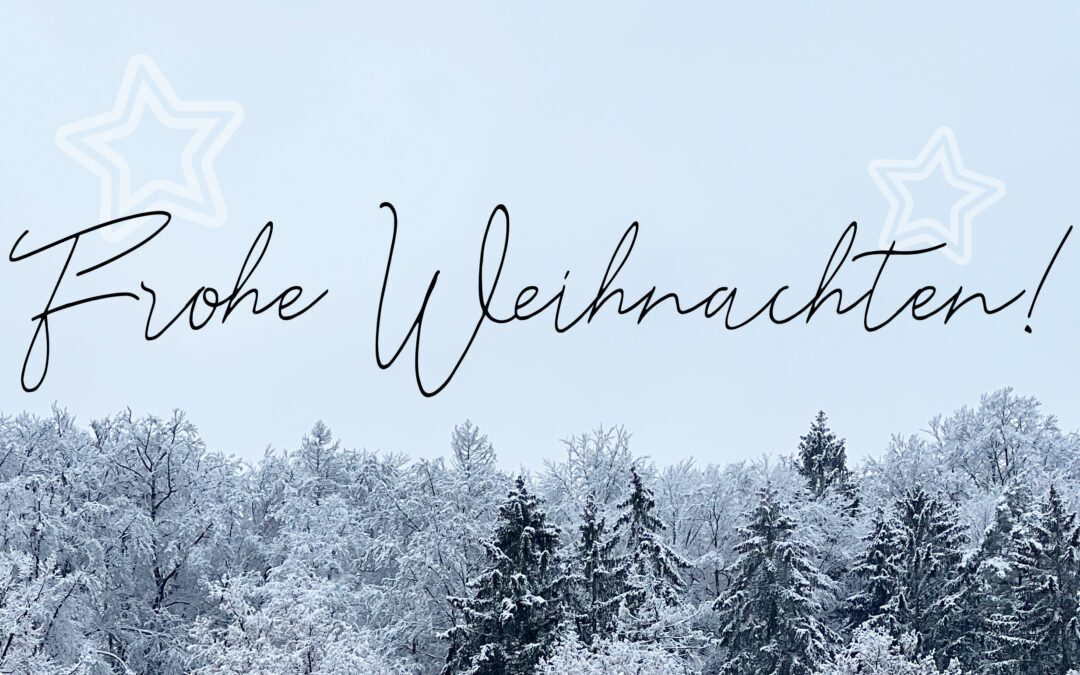 Schöne Weihnachtsfeiertage!