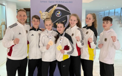 EM-Titel und Bronze im Gepäck / EM Larnaka 2023