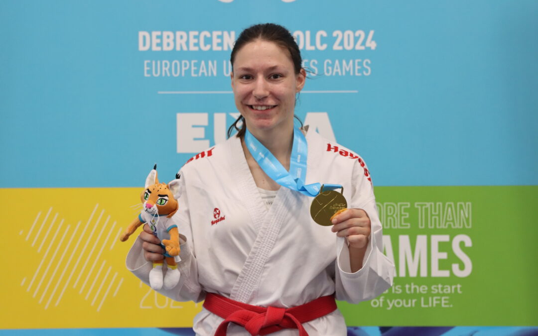 Madeleine Schröter erkämpft Gold bei den European Universities Games