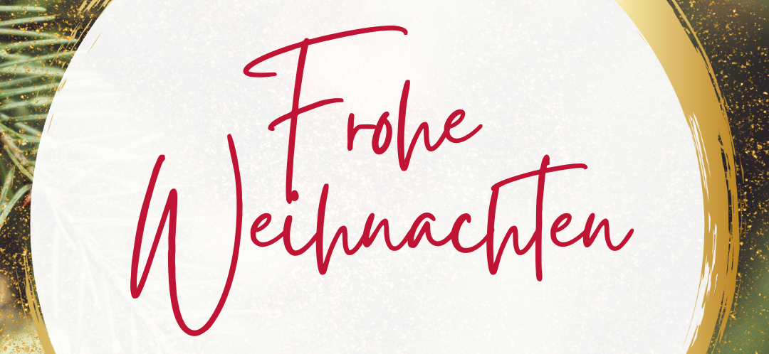 Frohe Weihnachtsfeiertage!