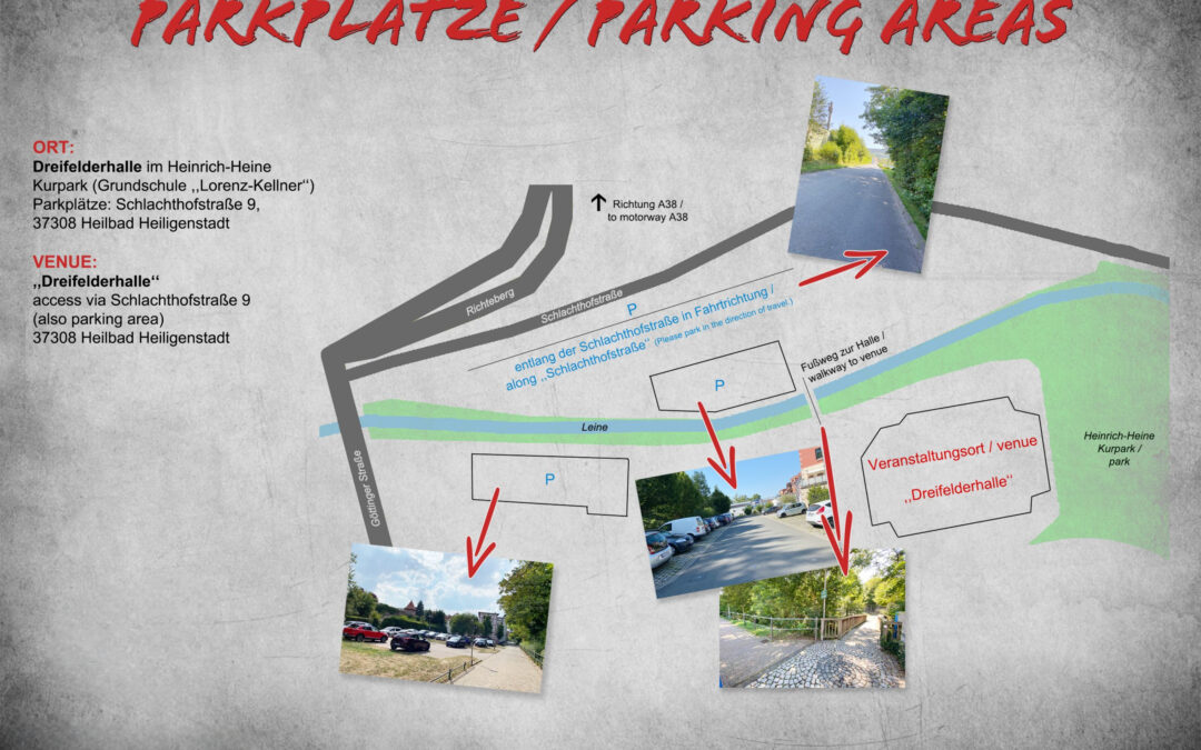Zeitplan, Auslosung und Anfahrt für die LM der Schüler/Jugend