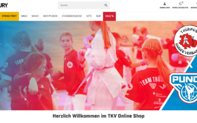 Der TKV-Online Shop von PUNOK / Century Martial Arts Europe ist da!
