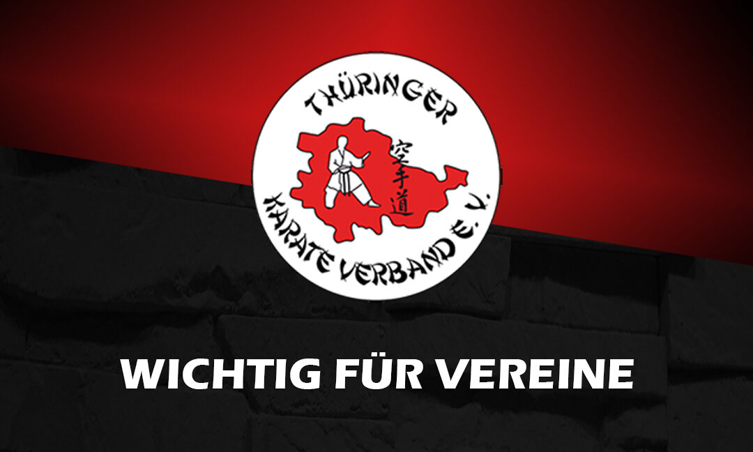 Wichtig für Vereine!
